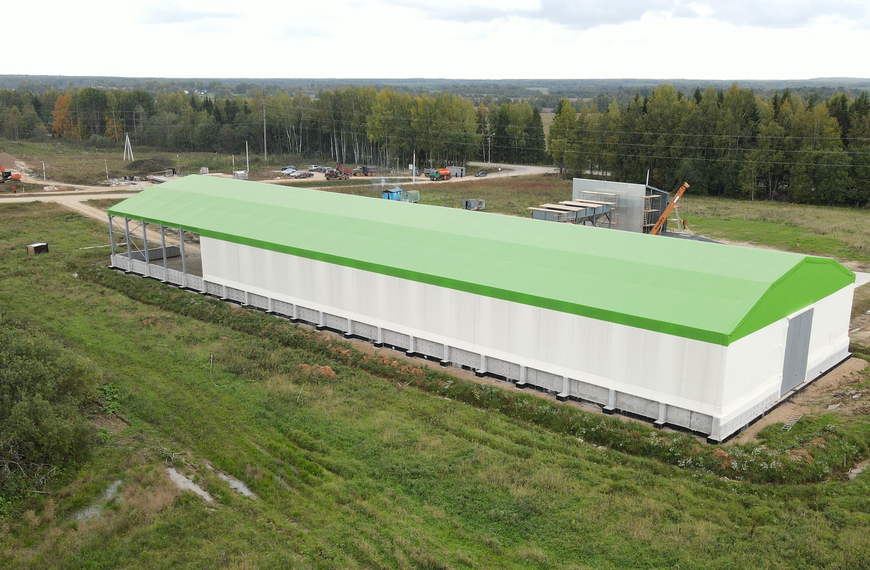 ГК «Эвриал» построила два зернохранилища в Тверской области